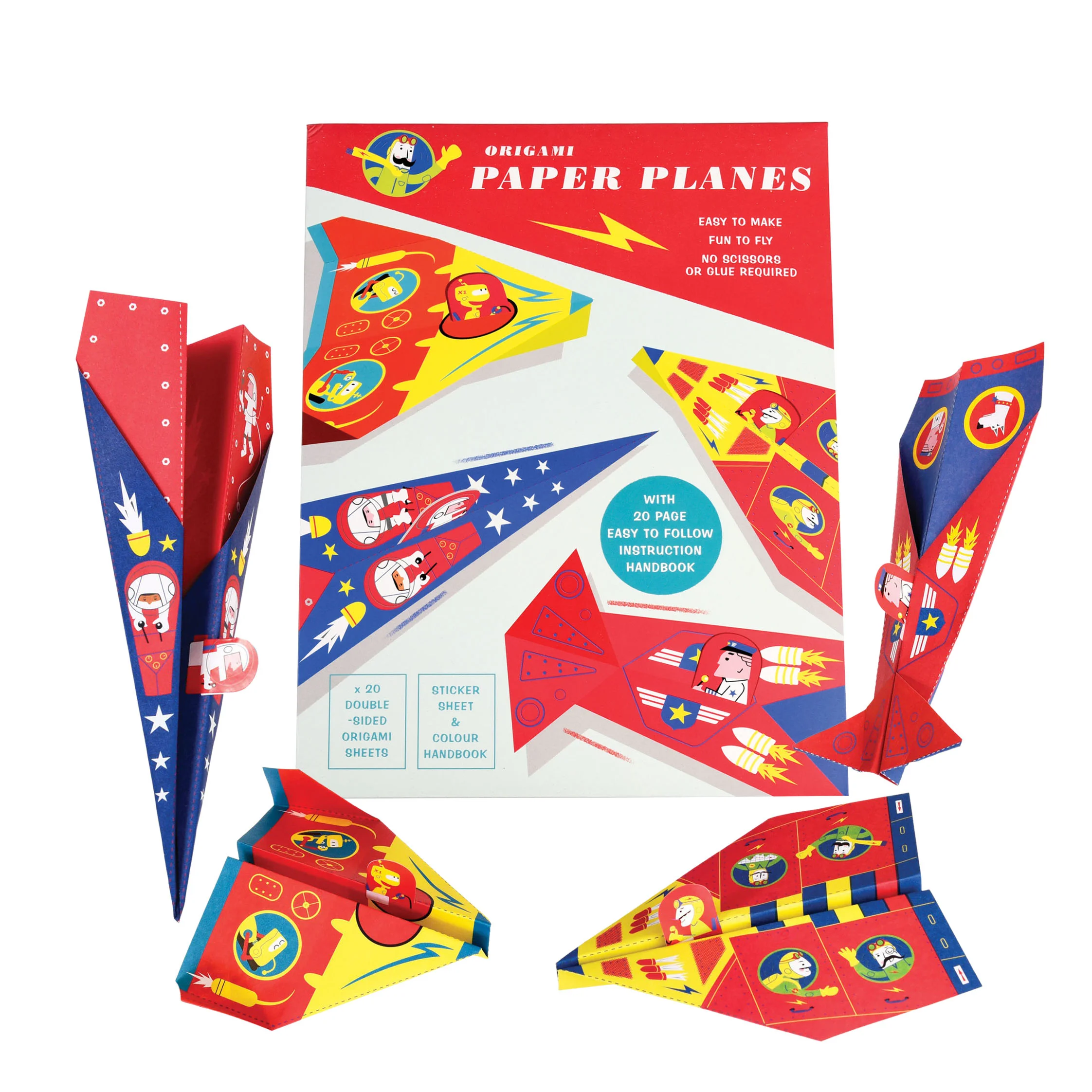 children's origami kit - paper planes