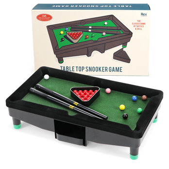 mini tabletop snooker game set