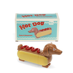 bleistiftanspitzer - hot dog