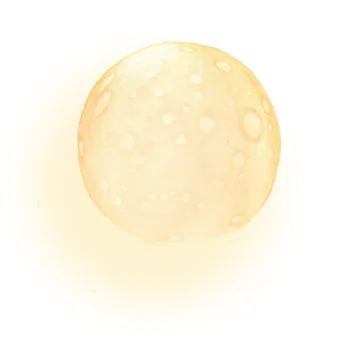 night light - space age moon night light - space age moon