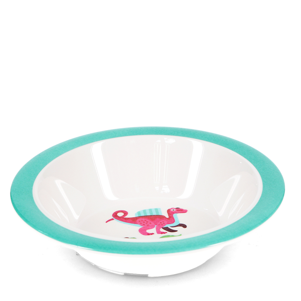 children's melamine bowl - baby dinos