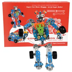 large construction set - robot and dune buggy large construction set - robot and dune buggy