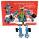 large construction set - robot and dune buggy
