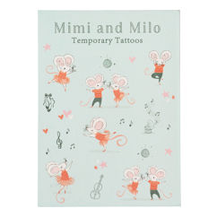 temporary tattoos - mouse ballet