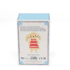 mini bunny in a little box - soft toy mini bunny in a little box - soft toy