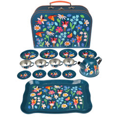 tea party set - fairies in the garden