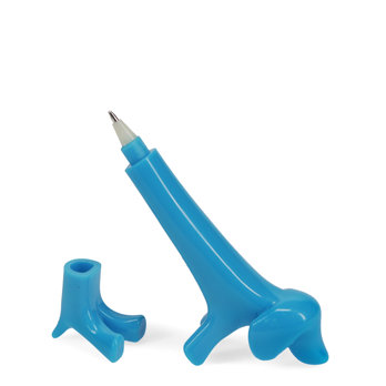 sausage dog shaped pen - blue