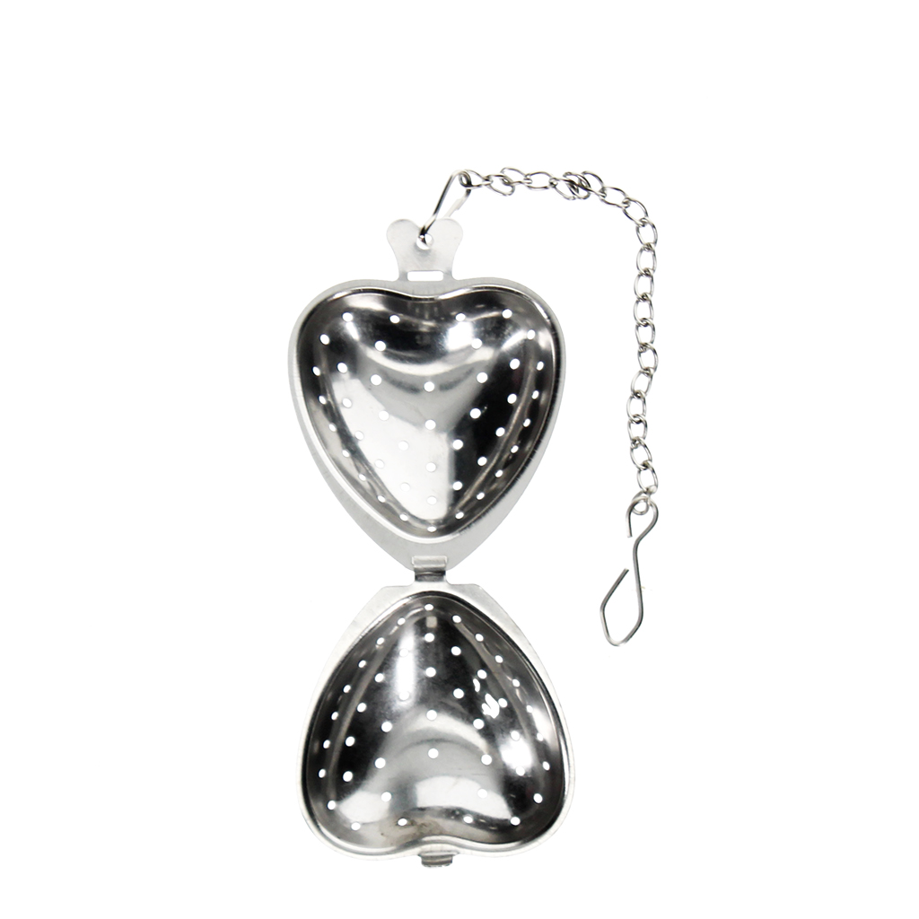 stainless steel tea infuser - heart