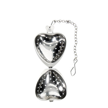 stainless steel tea infuser - heart