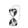 stainless steel tea infuser - heart
