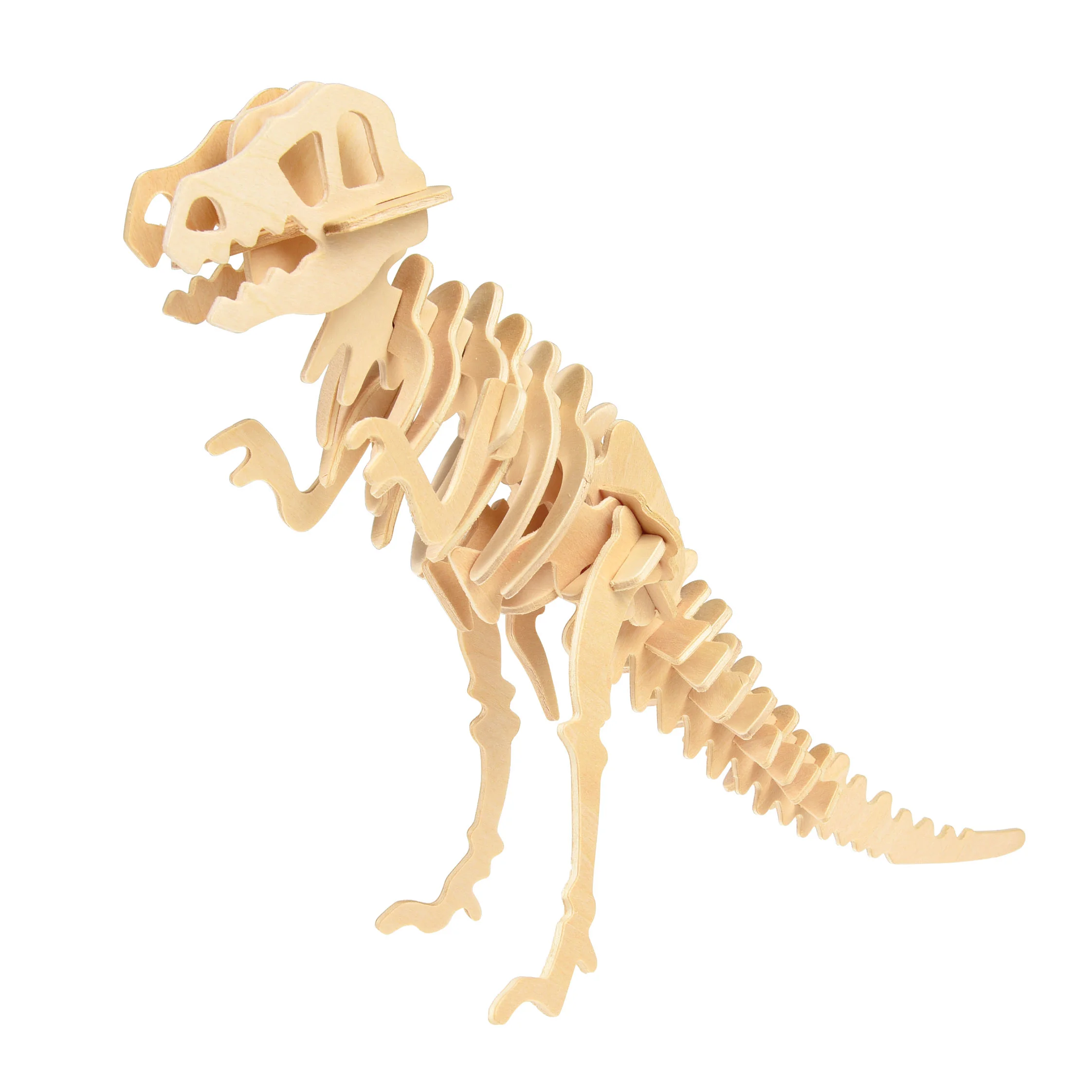 3d-dinosaurier-puzzle aus holz tyrannosaurus