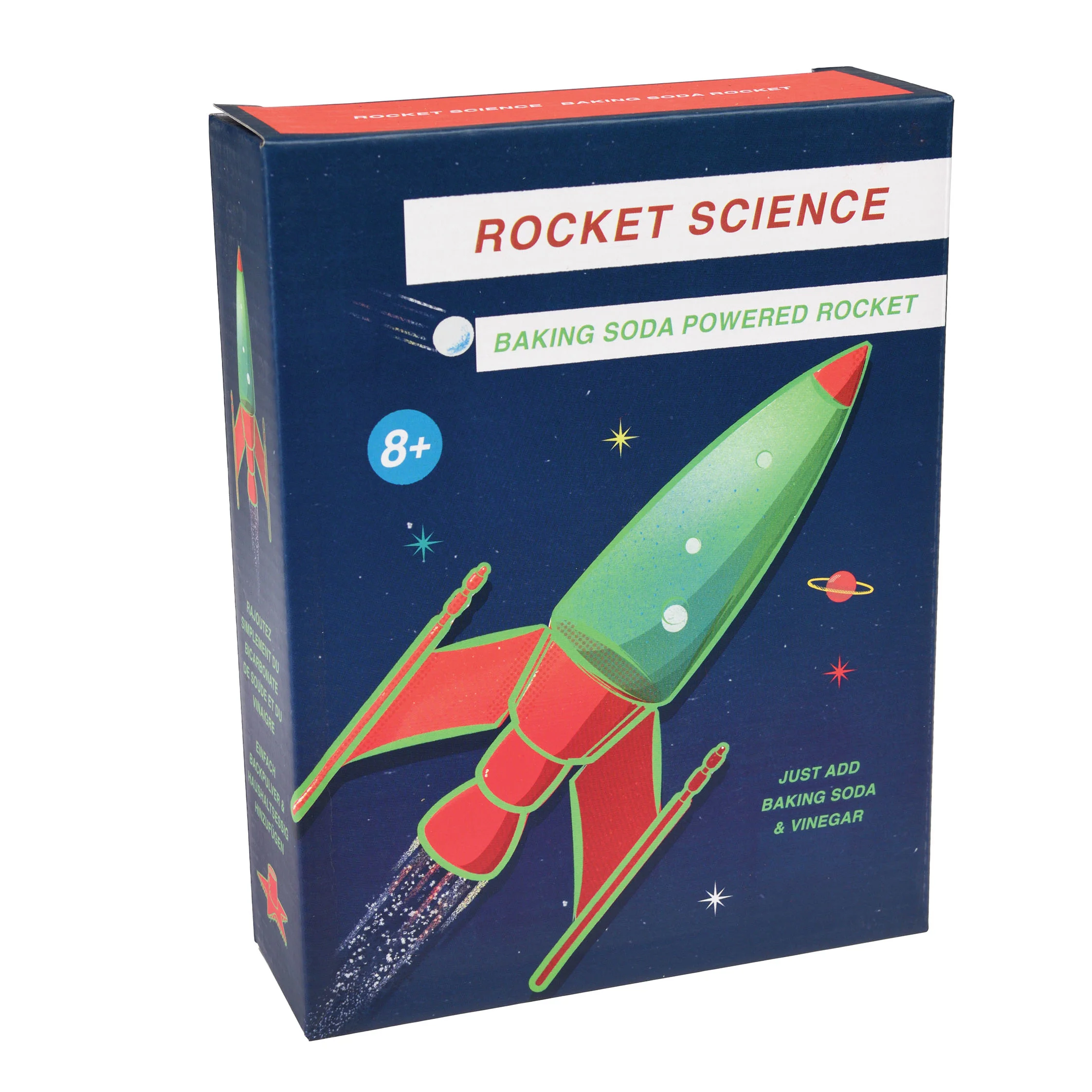 make your own baking soda space rocket