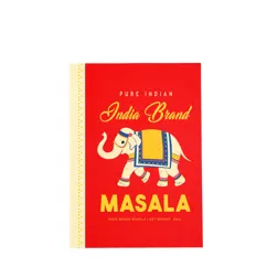 cuaderno rayas a6 indian masala