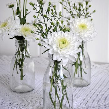 traditional school milk bottle