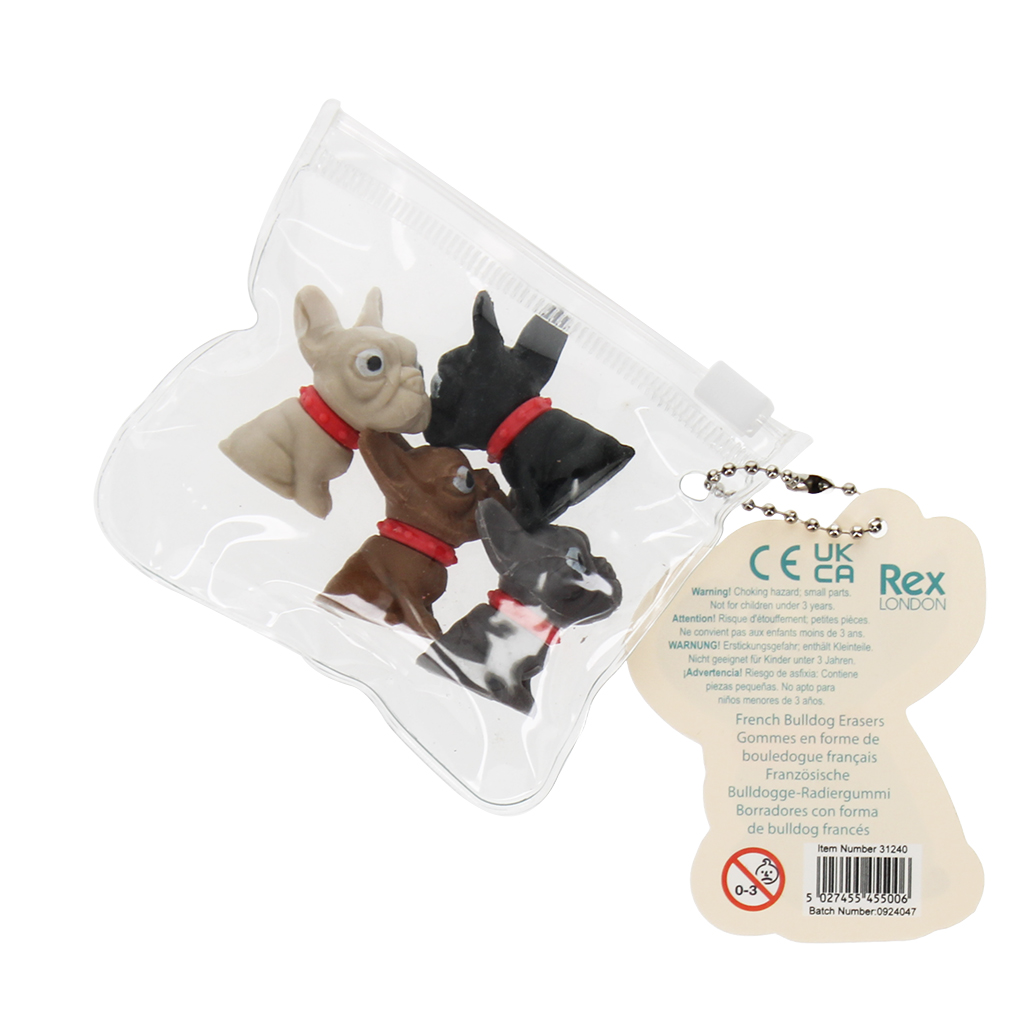 radiergummis (4-er set) - hunde