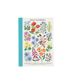 a6 notebook - wild flowers a6 notebook - wild flowers