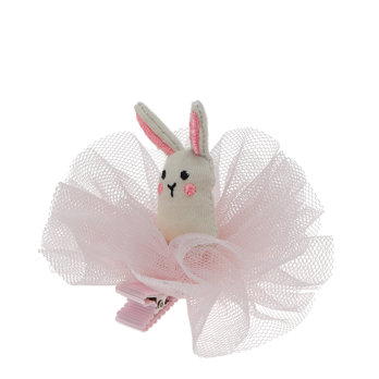 hair clip - ballet bunny