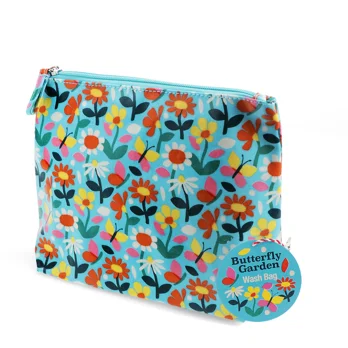 children's wash bag - butterfly garden children's wash bag - butterfly garden