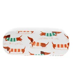 glasses case & cleaning cloth - sausage dog glasses case & cleaning cloth - sausage dog