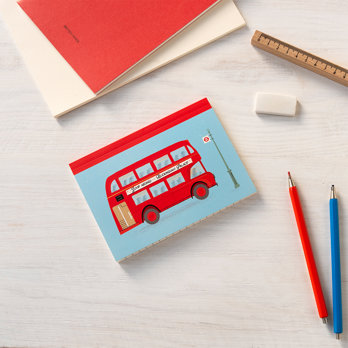 carnet a6 - tfl bus impérial londres