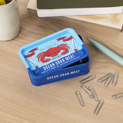 boîte de conservation miniature avec couvercle - crab