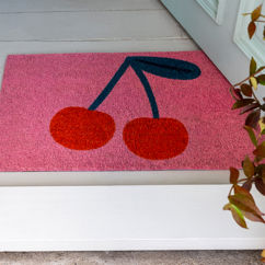 doormat - cherry