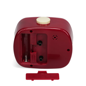 réveil retro rouge