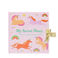 secret diary with padlock - unicorn