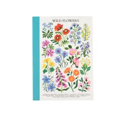 a6 notebook - wild flowers