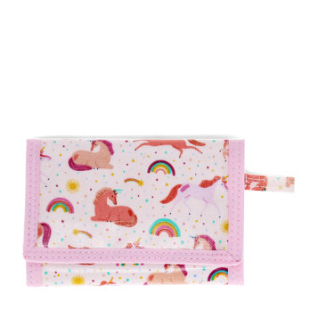 children's wallet - unicorn