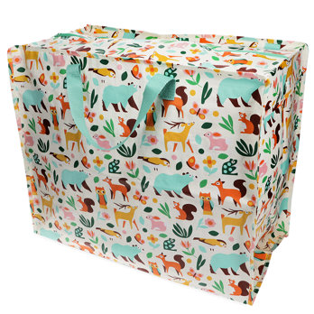 jumbo storage bag - woodland
