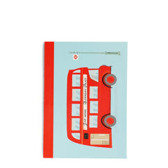 carnet a6 - tfl bus impérial londres