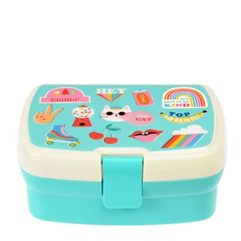 lunch box with tray - top banana lunch box with tray - top banana