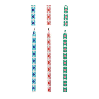 kugelschreiber aus papier (3-er set) - daisy