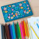 36 crayons de coloriage dans une boîte fairies in the garden
