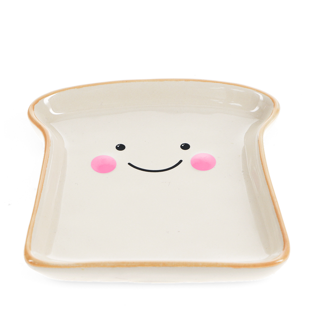 vide-poches en céramique - toast