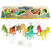 string of led dinosaur lights - prehistoric land