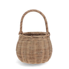 small wicker basket - natural