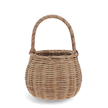 small wicker basket - natural
