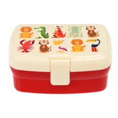 lunchbox mit herausnehmbarem fach colourful creatures