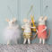 felt mouse hanging decoration - fairy