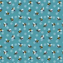 feuilles de papier cadeau - bumblebee