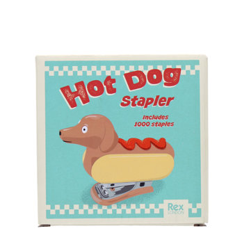 mini agrafeuse avec 1000 agrafes - hot dog