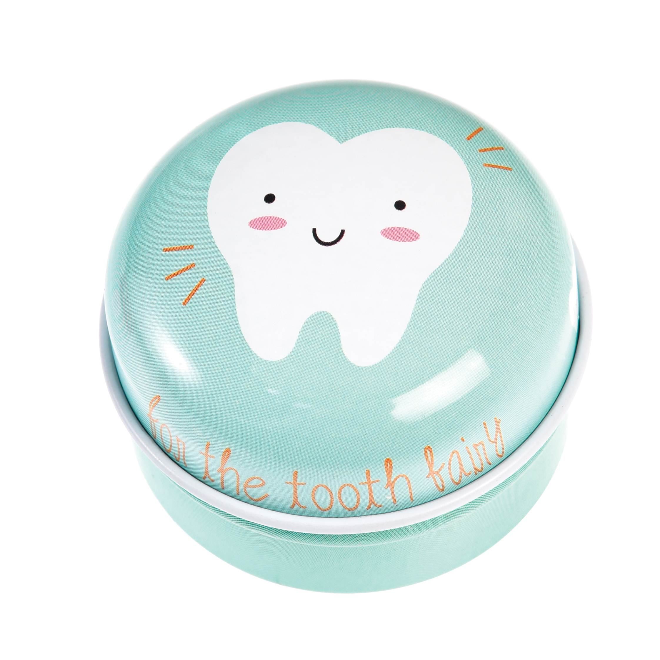 tooth fairy tin - blue