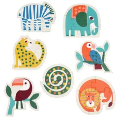 ensemble de sept puzzles wild wonders ensemble de sept puzzles wild wonders