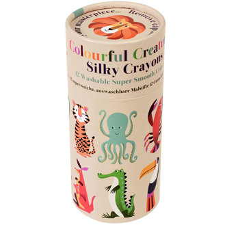 wachsmalstifte colourful creatures (12-er set)