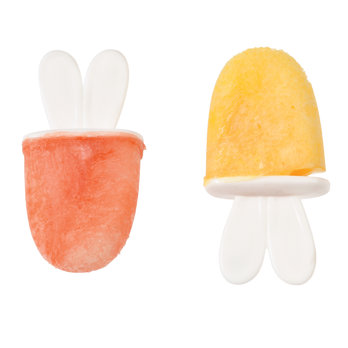bunny ear ice lolly mould - teal
