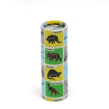 tube of colouring pencils - prehistoric land tube of colouring pencils - prehistoric land
