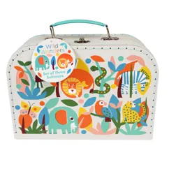 storage cases (set of 3) - wild wonders storage cases (set of 3) - wild wonders