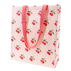 recycled shopping bag - little cherry